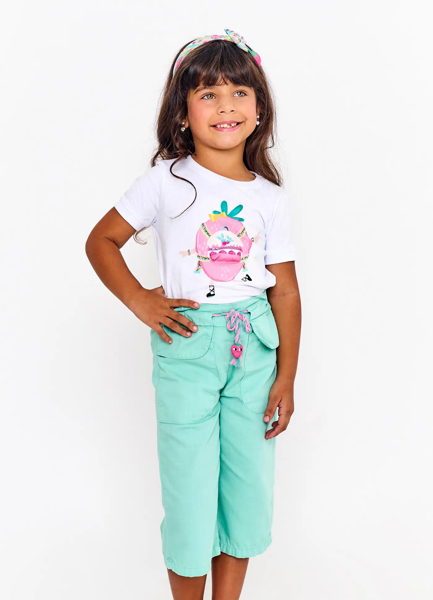 BLUSA MANGA CURTA ALPHABETO COR BRANCO 